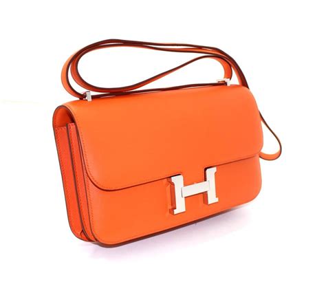 hermes orange bag small|hermes shoulder bag price.